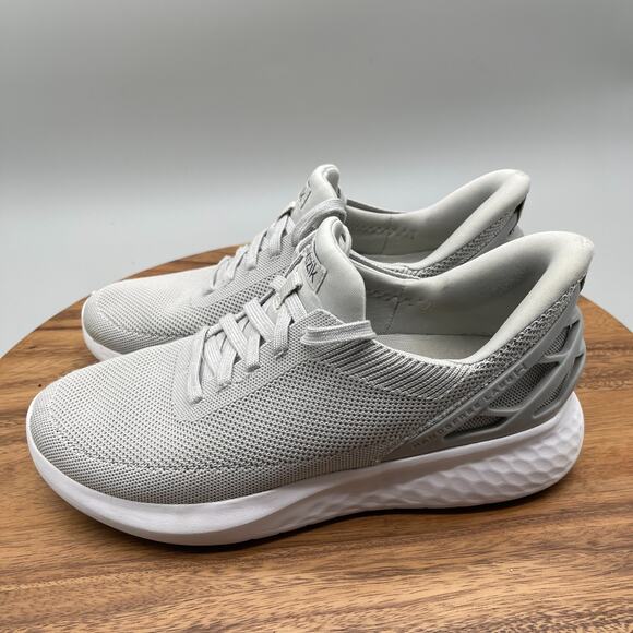 Kizik Athens Shoes Mens 9 Gray Casual Comfort Walking Handsfree Gym Sneakers - Picture 4 of 9